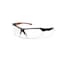 Carhartt Safety Glasses, Clear Lens, Black Frame, Half-Frame CHB1110TR20 - alternate 1